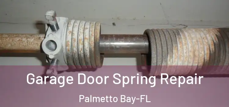  Garage Door Spring Repair Palmetto Bay-FL